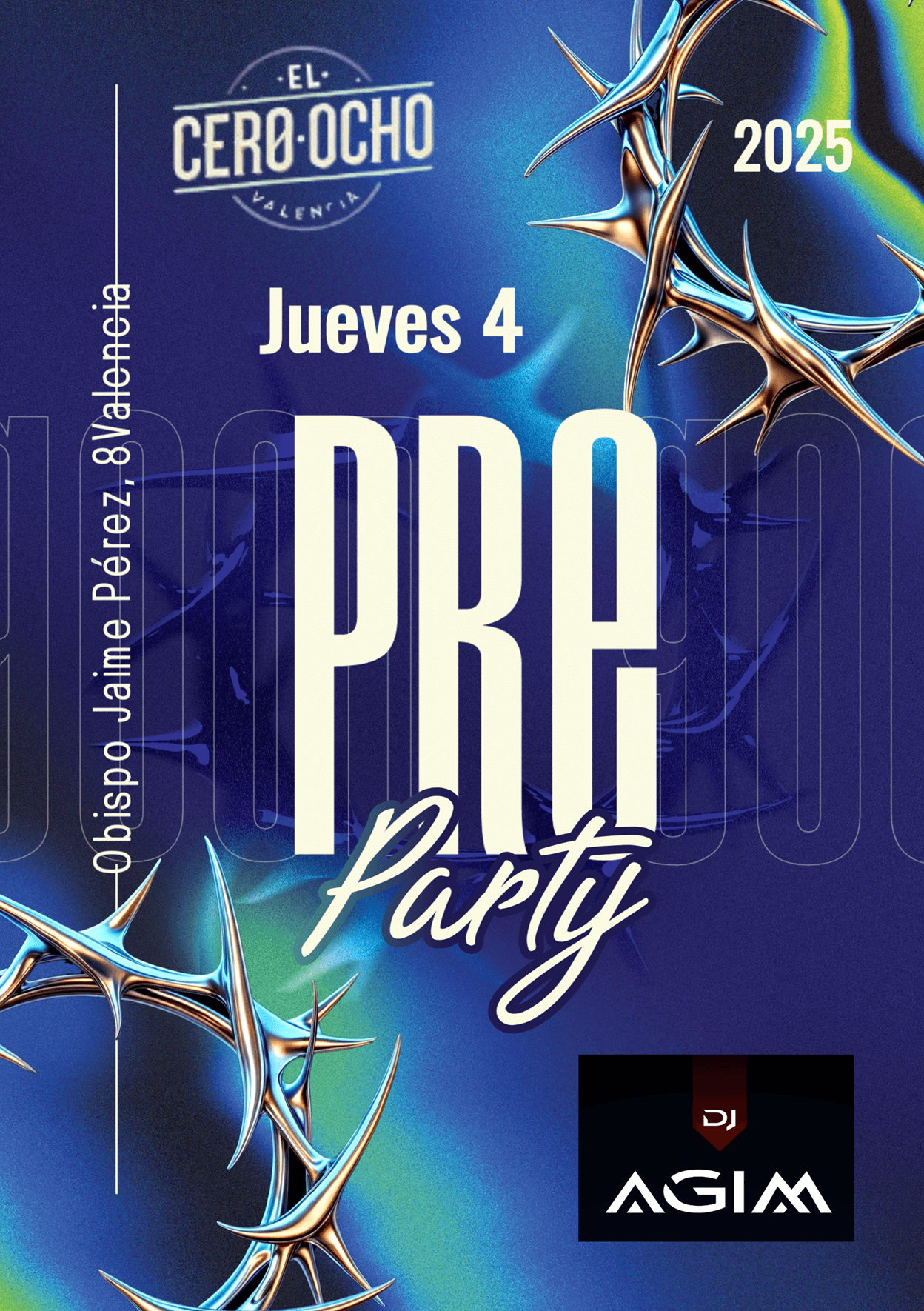 🎉 ¡Pre Party esta noche con DJ Agim! 🎶
